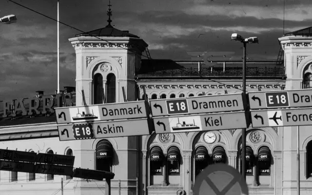 Store Norske Trafikk specimen from Store Norske Skriftkompani