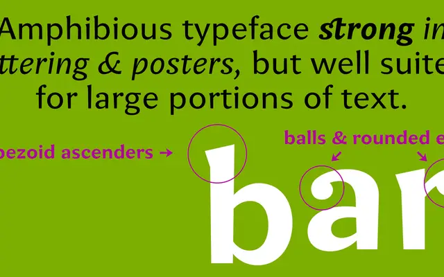 Amphibia specimen from Storm Type Foundry