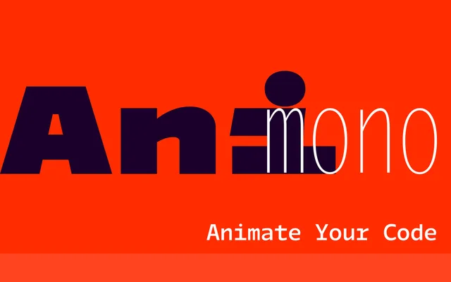 Animono specimen from Storm Type Foundry
