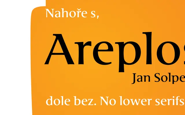 Areplos specimen from Storm Type Foundry
