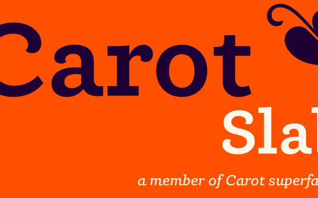 Carot Slab specimen from Storm Type Foundry