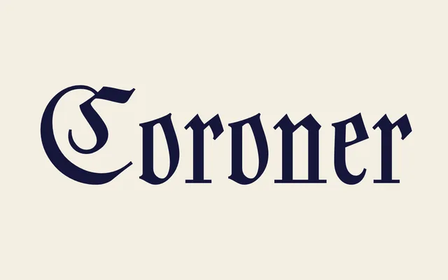 Coroner specimen from Storm Type Foundry