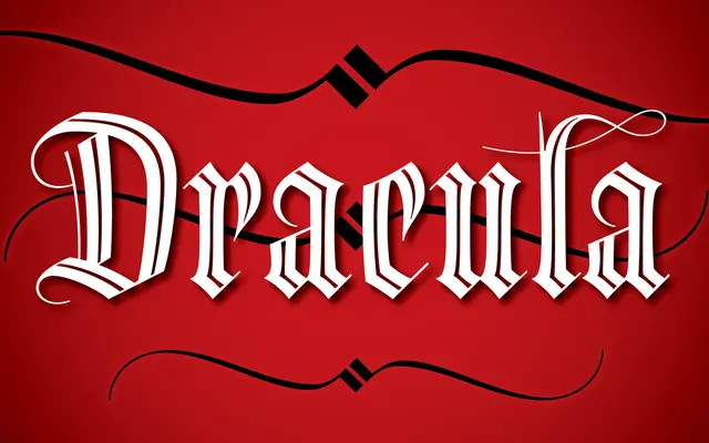 Dracula specimen from Storm Type Foundry