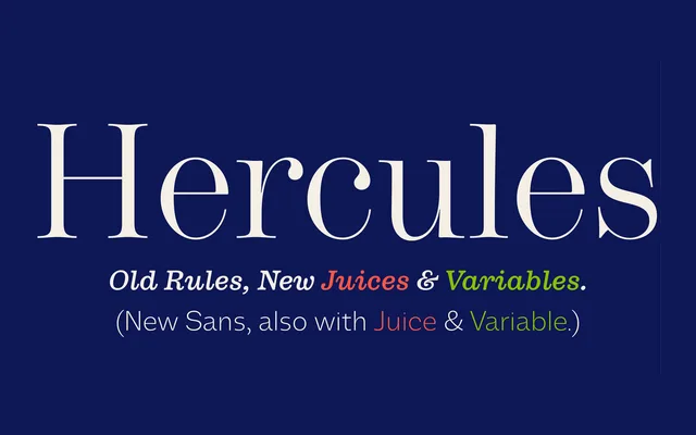 Hercules specimen from Storm Type Foundry