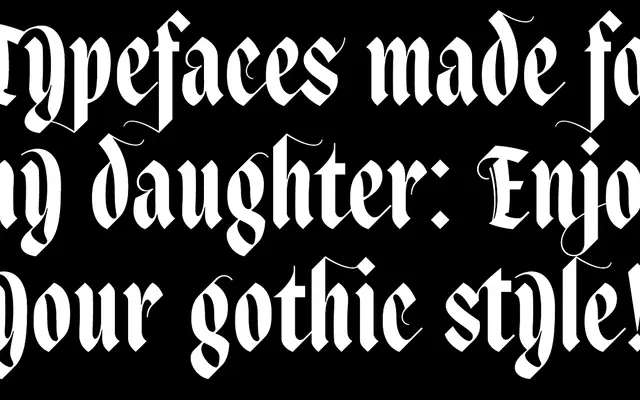 Julinka specimen from Storm Type Foundry