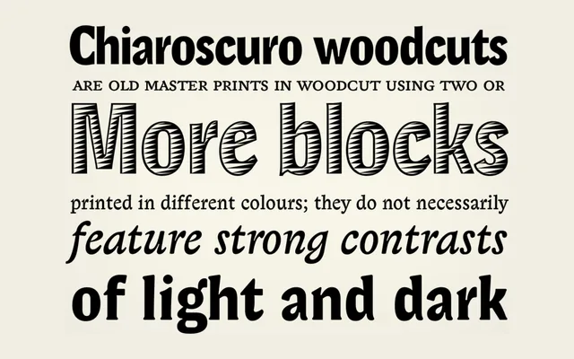 Lexon specimen from Storm Type Foundry