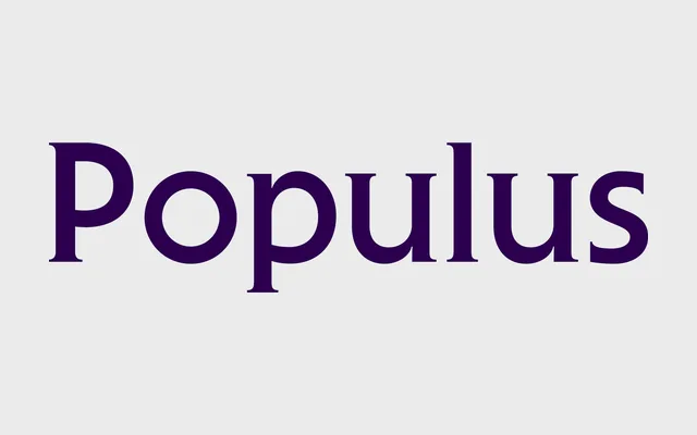 Populus specimen from Storm Type Foundry