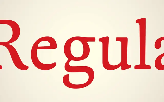Regula specimen from Storm Type Foundry