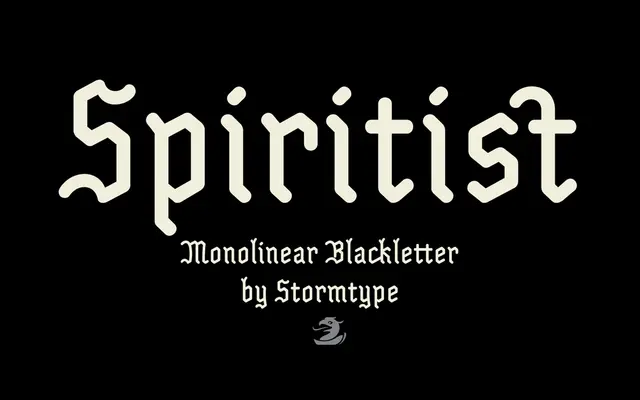 Spiritist specimen from Storm Type Foundry