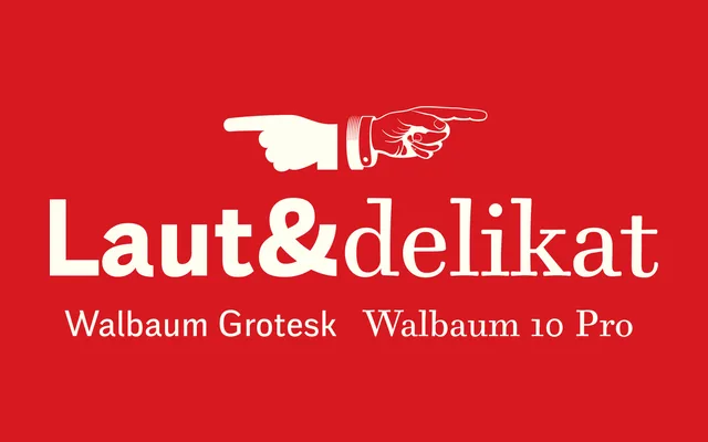 Walbaum Grotesk specimen from Storm Type Foundry