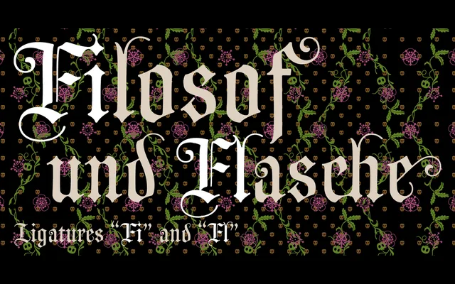 Wittingau specimen from Storm Type Foundry