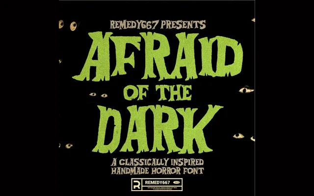 Afraid of the Dark specimen from Studio 2AM