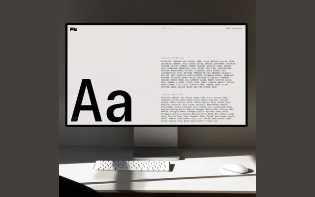 Arbeit Technik - Full Family specimen from Studio 2AM