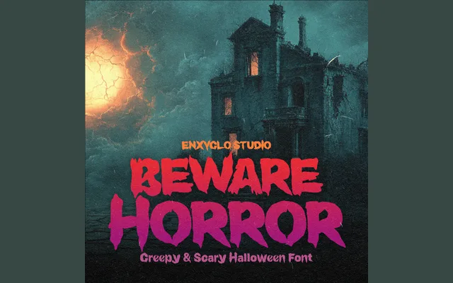 BEWARE HORROR specimen from Studio 2AM