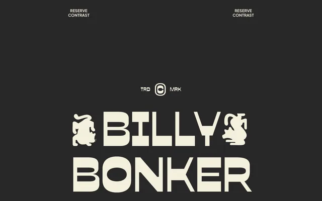 BILLY BONKER specimen from Studio 2AM