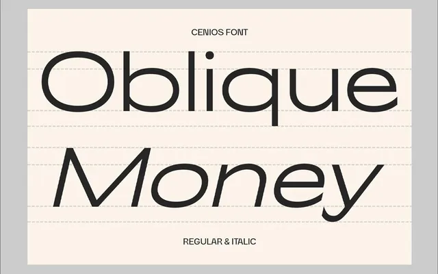 Cenios specimen from Studio 2AM