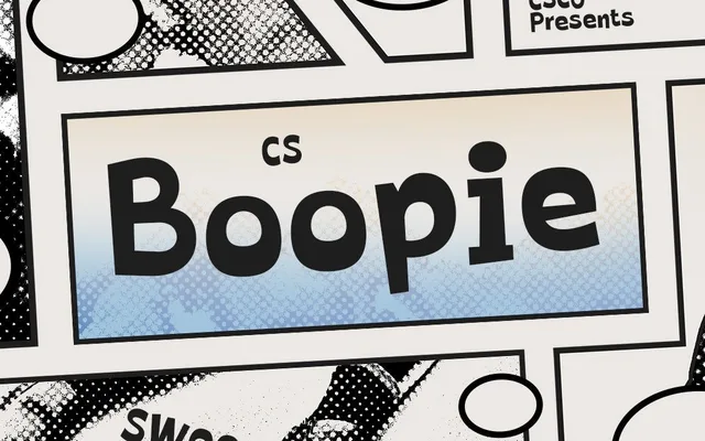 CS Boopie specimen from Studio 2AM