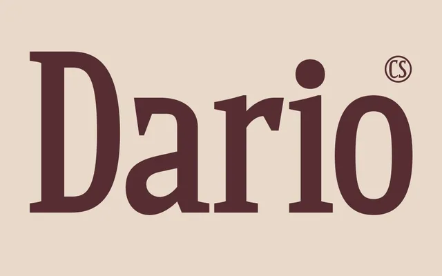 CS Dario specimen from Studio 2AM