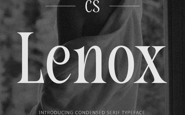 CS Lenox specimen from Studio 2AM