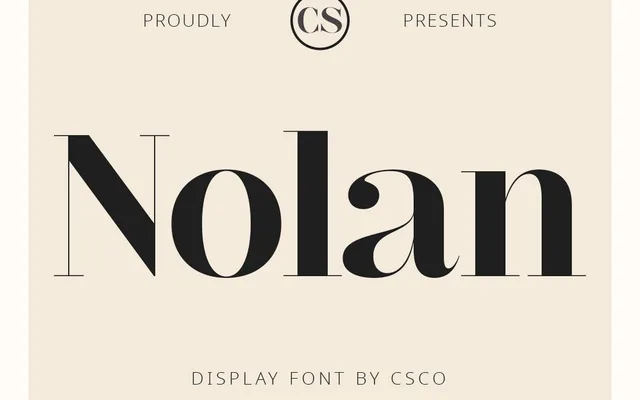 CS Nolan specimen from Studio 2AM