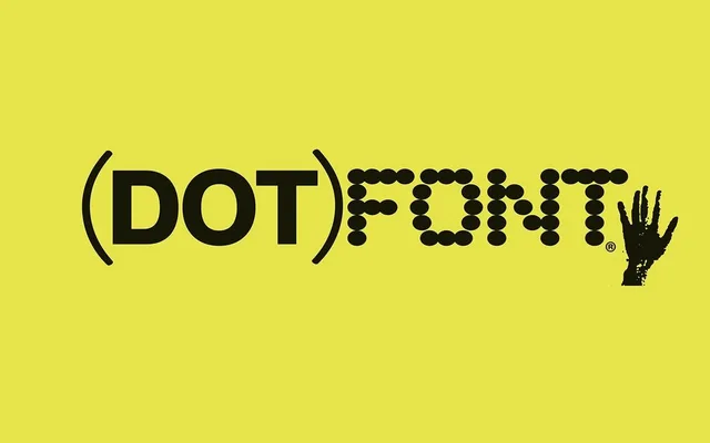 Dot.Font specimen from Studio 2AM