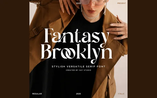 Fantasy Brooklyn specimen from Studio 2AM