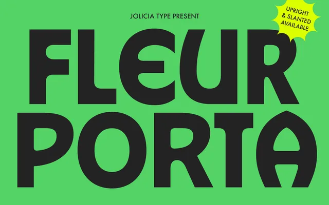 Fleur Porta specimen from Studio 2AM