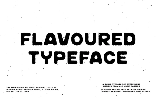 LL Flavoured specimen from Studio 2AM