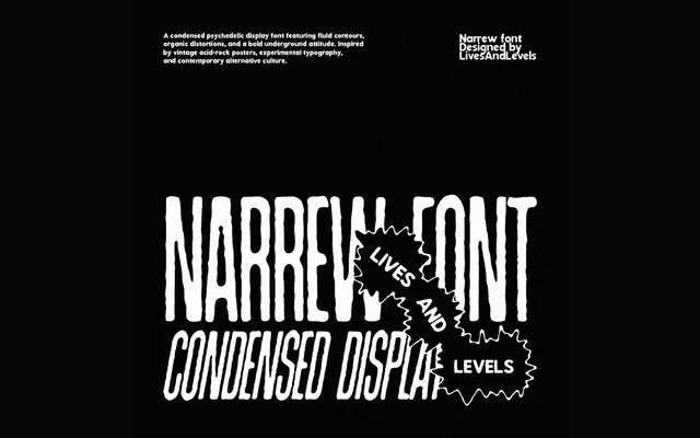 LL Narrew Textured specimen from Studio 2AM