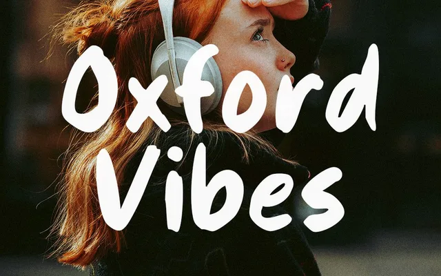 Oxford Vibes specimen from Studio 2AM