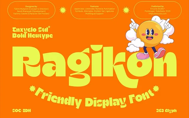 RAGIKON specimen from Studio 2AM