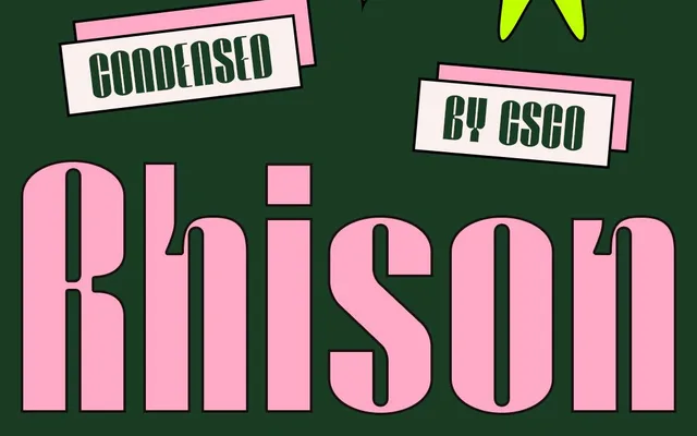 Rhison specimen from Studio 2AM