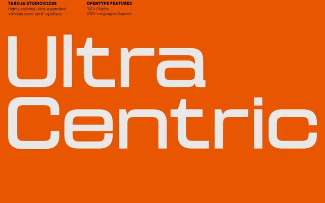 TBJ Ultra Centric specimen from Studio 2AM