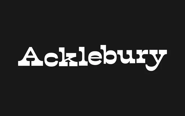 Acklebury specimen from Studio Buchanan