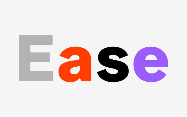 Ease specimen from Studio Feixen Fonts