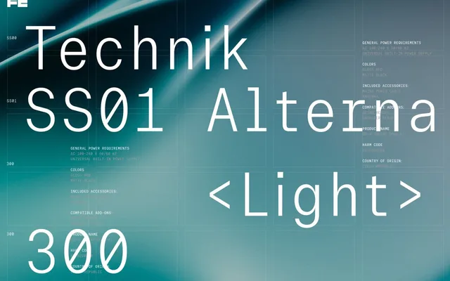 Arbeit Technik specimen from Studio Few