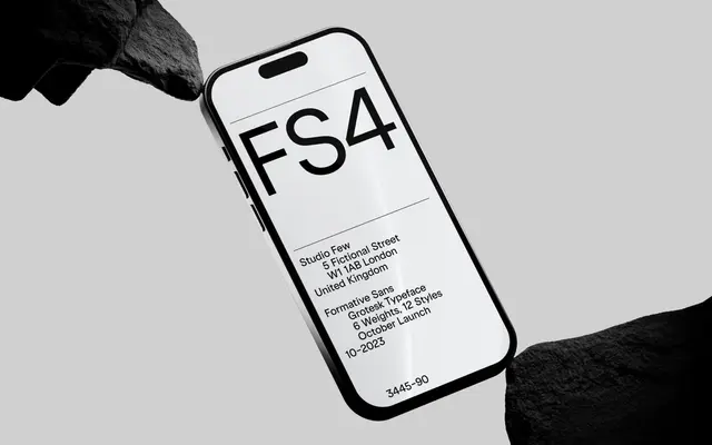 Formative specimen from Studio Few