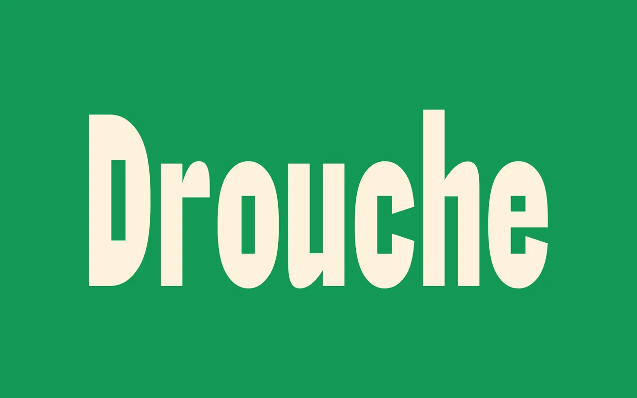 SG Drouche specimen from Studio Gulden