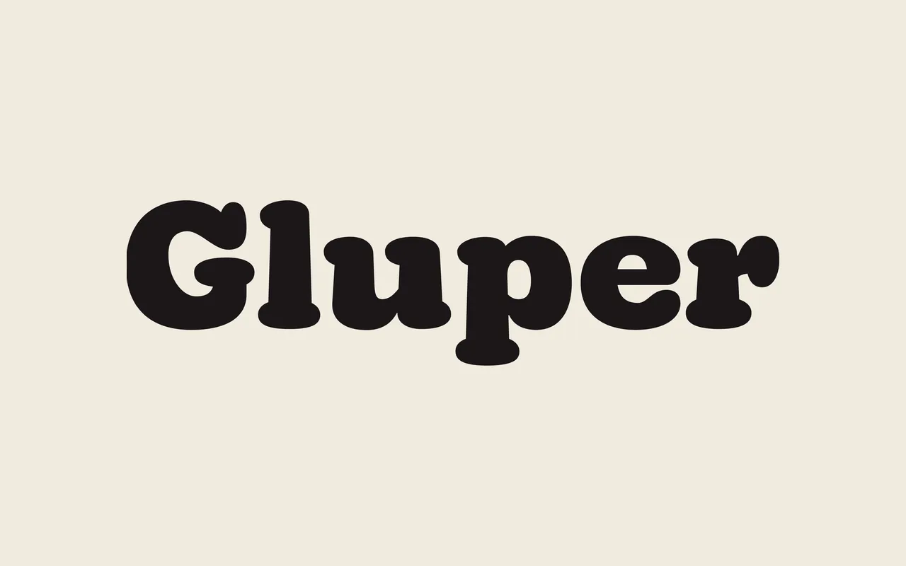 SG Gluper specimen from Studio Gulden