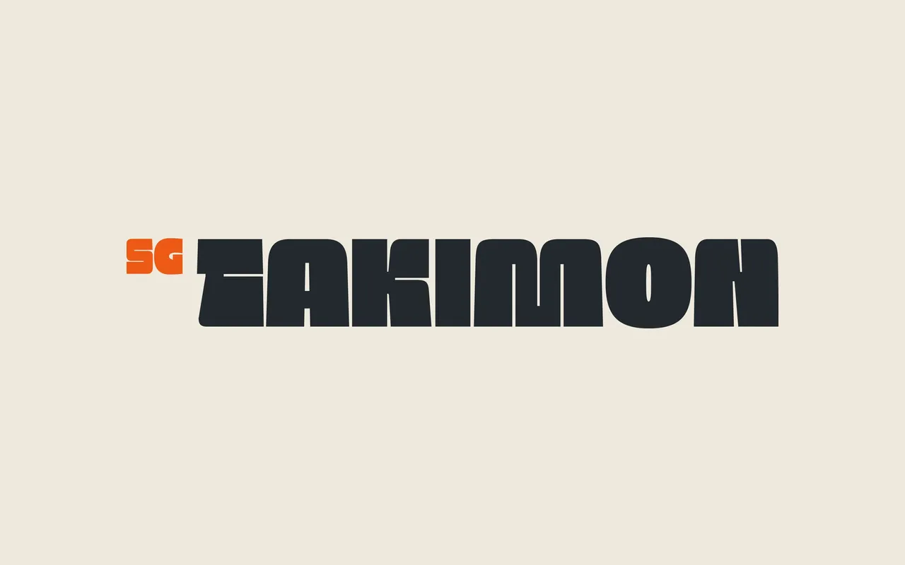 SG Takimon specimen from Studio Gulden