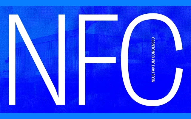 Neue Faktum Condensed specimen from Studio Rene Bieder