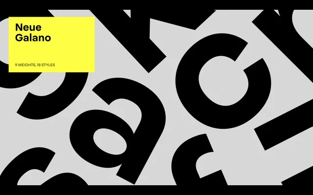 Neue Galano specimen from Studio Rene Bieder