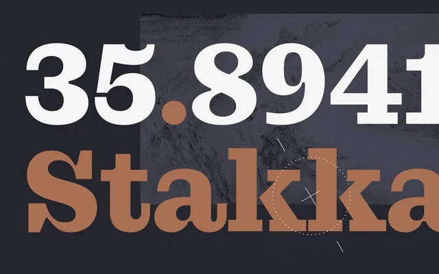 Stakkat specimen from Studio Rene Bieder