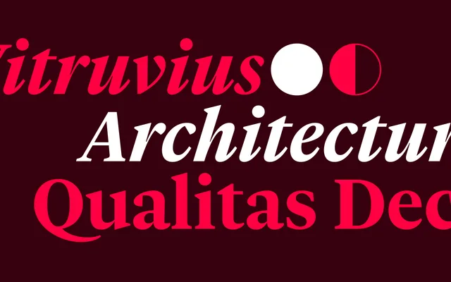 Vitruv Headline specimen from Studio Rene Bieder