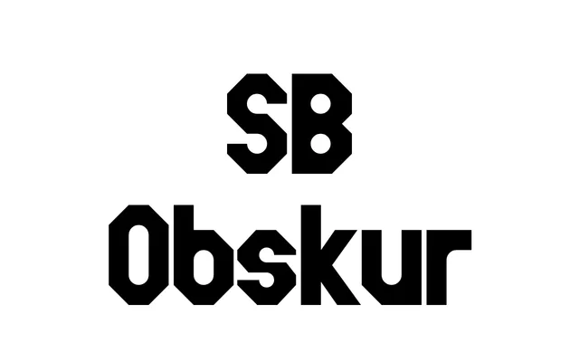 SB Obskur specimen from Studio Sascha Bente