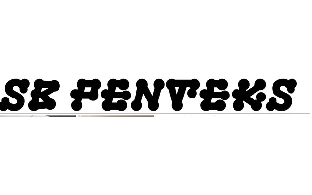SB Penteks specimen from Studio Sascha Bente