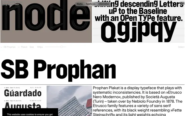 SB Prophan specimen from Studio Sascha Bente