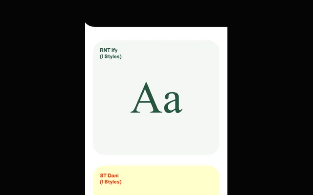 ST Guust specimen from Studio Type