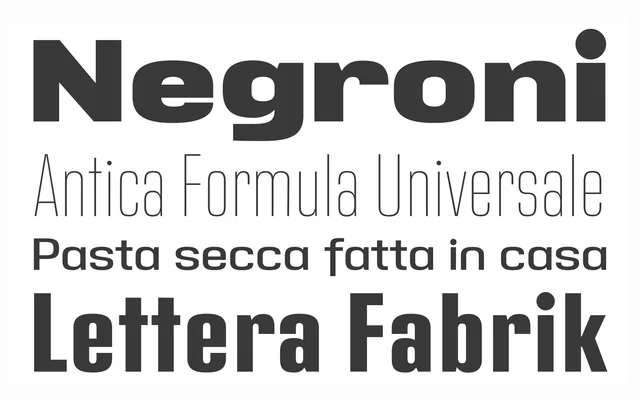 Address Sans specimen from Sudtipos