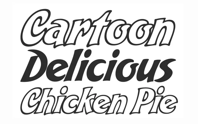 Bakery Script specimen from Sudtipos